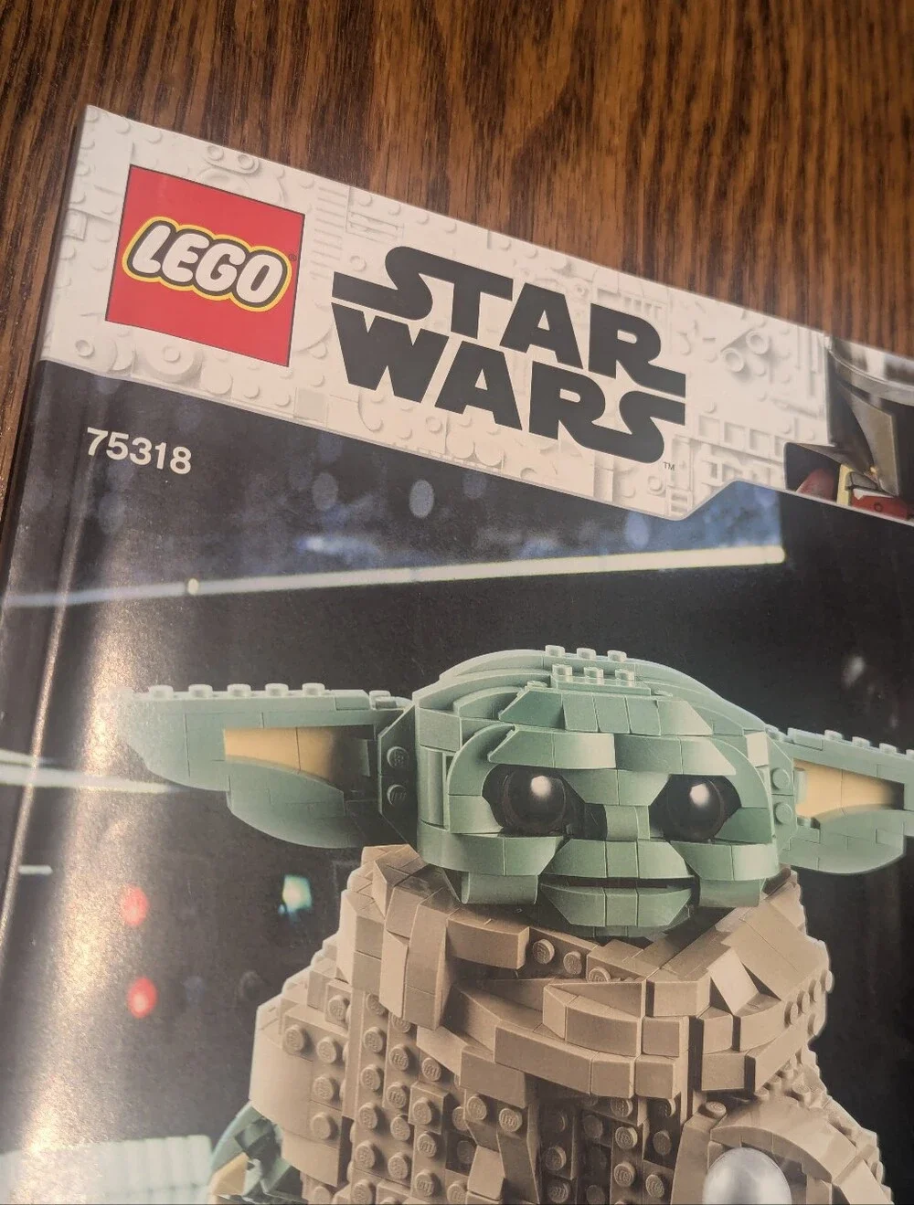 Star Wars Lego Grogu Booklet